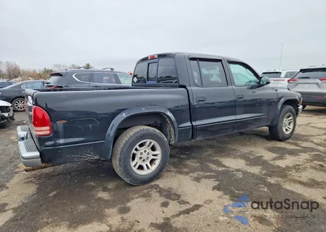 2004 Dodge Dakota Quad Slt z USA, uszkodzony, nr VIN 1D7HL48N54S790218